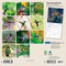 Hummingbirds | 2026 7 x 14 Inch (Hanging) Monthly Mini Wall Calendar | Foil Stamped Cover
